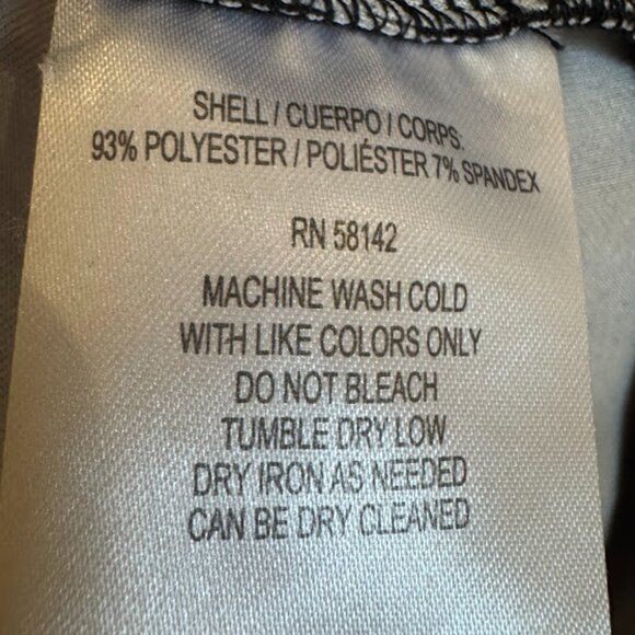 London Times Black & White Striped Dress - UK 12 / US 8 - Picture 3 of 4